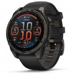 Garmin Fenix 8 AMOLED 47mm Sapphire Carbon Gray Titanium/Black 010-02904-21 – Zboží Mobilmania