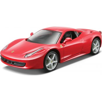 Bburago Kit Ferrari 458 Italia červená 1:32