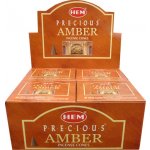 Hem Vonné kužely Amber 10 ks – Zboží Dáma