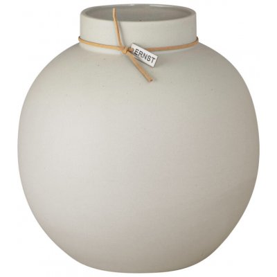 Keramická váza Ernst Beige 22 cm Ernst – Hledejceny.cz