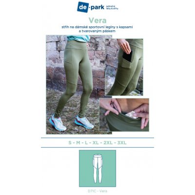 de-park Papírový střih - Vera vel. S-XXXL – Zboží Dáma