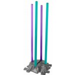 Muffik - Aktivní tyčka 70 cm Tyrkysová – Zboží Mobilmania