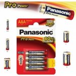Panasonic Pro Power AAA 4ks LR03PPG/4BP – Zboží Živě
