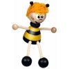 Magnetky pro děti Toywood Dřevěná magnetka Včelka