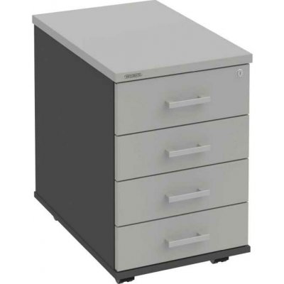 Hobis K 34 C N 4 zásuvky napříč 60 cm antracit šedá – Hledejceny.cz