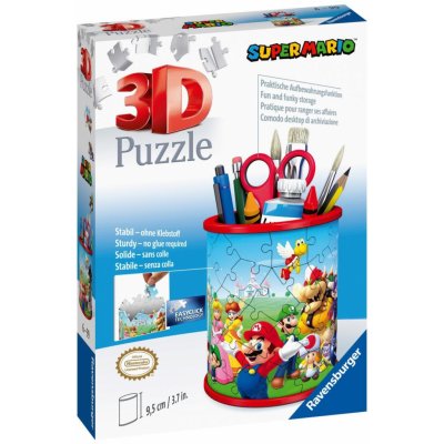 Ravensburger 3D puzzle Stojan na tužky Super Mario 54 ks – Zboží Mobilmania