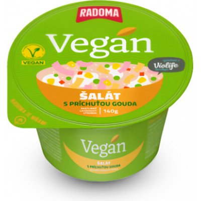 RADOMA Vegan šalát s príchuťou Violife Gouda 140 g – Sleviste.cz