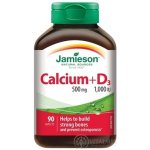 Jamieson Vápník s vitamínem D3 500 mg/1000 IU 90 tablet – Hledejceny.cz