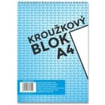 Bobo blok A4 čistý kroužkový 50 listů – Zboží Živě