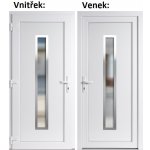 Soft Hana Inox bílá levé 100 x 210 cm – Hledejceny.cz
