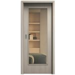 Sapeli Elegant Komfort M40 posuvné borovice bílá 80 x 197 cm Planibel bronz – Hledejceny.cz