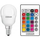 Osram Klasická matná žárovka LED STAR+ RGBW P E14 4.5W s ovladačem