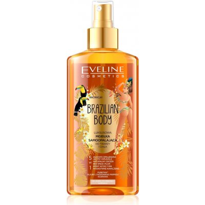 Eveline Brazilian Body samoopalovací mlha na obličej a tělo 5v1 150 ml – Hledejceny.cz