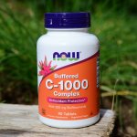 NOW Pufrovaný Vitamin C-1000 Komplex s 250 mg bioflavonoidů 90 tablet – Hledejceny.cz
