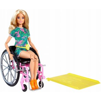 Barbie Modelka na invalidním vozíku blondýnka