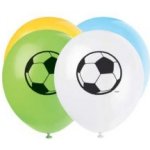 Balónek pastel 30 cm potisk Fotbal – Zboží Mobilmania
