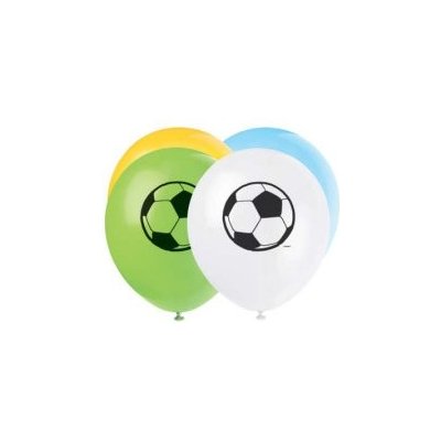Balónek pastel 30 cm potisk Fotbal – Zboží Mobilmania