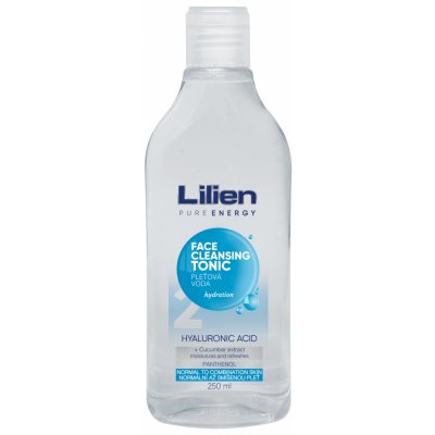 Lilien čistící plěťová voda Kyselina Hyaluronová 250 ml