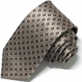 Hedvábný svět hedvábná kravata taupe