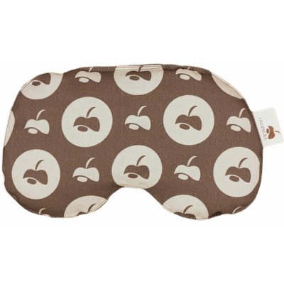 Ovopecka nahřívací polštářek na oči Ovo-hnědá 22x13 cm – Zboží Dáma