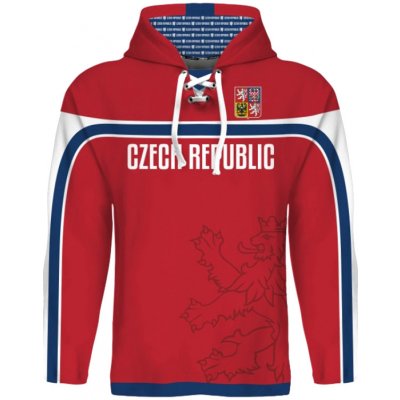 3B mikina CZECH REPUBLIC červená – Zboží Dáma