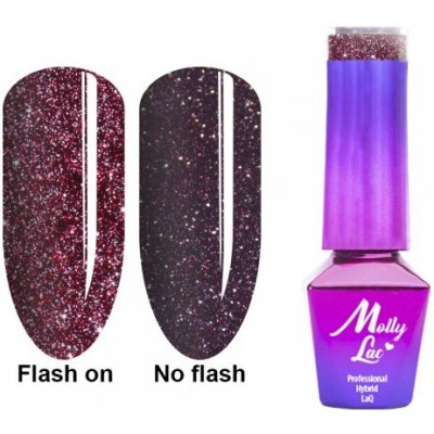 Molly Lac gel lak 613 First Love Červená 5 ml – Zboží Mobilmania