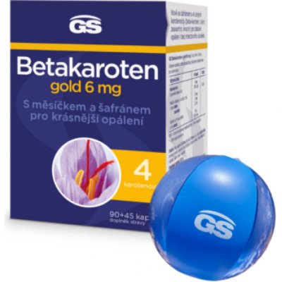 GS Betakaroten Gold 6 mg 135 kapslí – Hledejceny.cz
