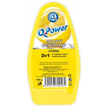 Q Power osvěžovač vzduchu vanička citron 150 g