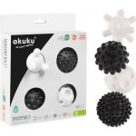 AKUKU Edukační senzorické balónky v krabičce černá bílá – Hledejceny.cz