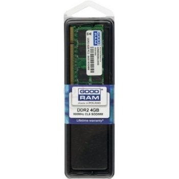 GOODRAM SODIMM DDR2 4GB 800MHz CL6 GR800S264L6/4G
