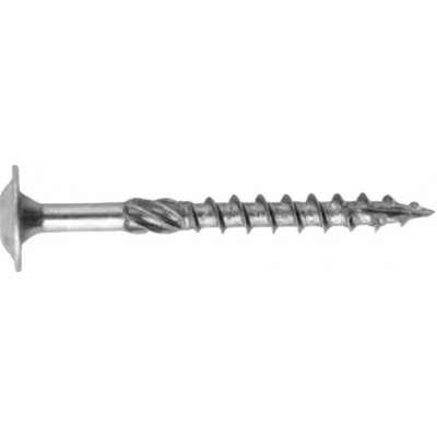 Konstrukční tesařský vrut 5x50mm TORX T25 talířová hlava, 1ks, zinek bílý – Hledejceny.cz