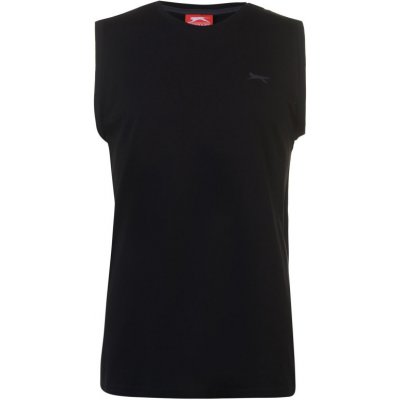 Slazenger tričko bez rukávů pánské Černá – Zboží Dáma