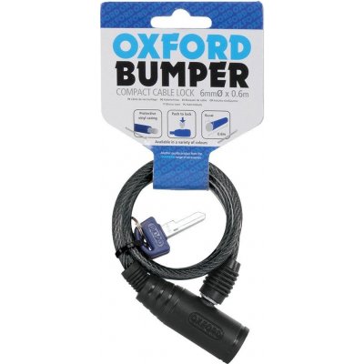 Oxford Bumper Cable Lock 600x6mm M005-77 – Hledejceny.cz
