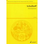 Schulhoff Divertissement pro hoboj, klarinet a fagot / partitura