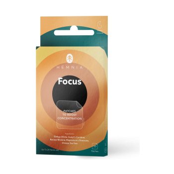 Hemnia Focus Náplasti na podporu soustředění, 30 ks