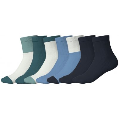 ESMARA KIDS Dětské ponožky s BIO bavlnou 7 párů modrá / navy modrá / zelená – Sleviste.cz