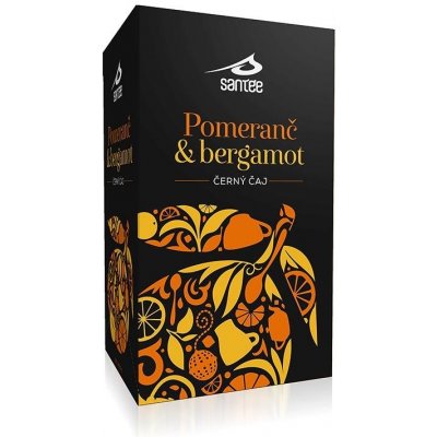 Pauwex Walachian Tea Černé čaje Santée černý čaj Pomeranč & bergamot 20 x 1,75 g – Zbozi.Blesk.cz