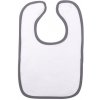 Dětský bryndák a slintáček A&R Baby Bib Dětský bryndáček White