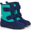 Dětské kotníkové boty Affenzahn Minimal Highboot Vegan Dino Green/Blue