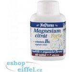 MedPharma Magnesium citrát Forte B6 67 tablet – Hledejceny.cz