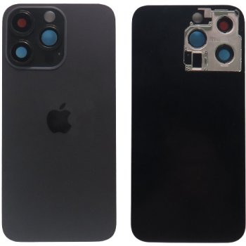 Kryt Apple iPhone 13 Pro zadní sklo + sklíčko kamery černý
