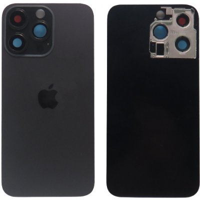Kryt Apple iPhone 13 Pro zadní sklo + sklíčko kamery černý – Zbozi.Blesk.cz