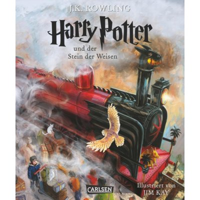 Harry Potter und der Stein der Weisen - vierfarbig illustrierte Schmuckausgabe - Joanne K. Rowling