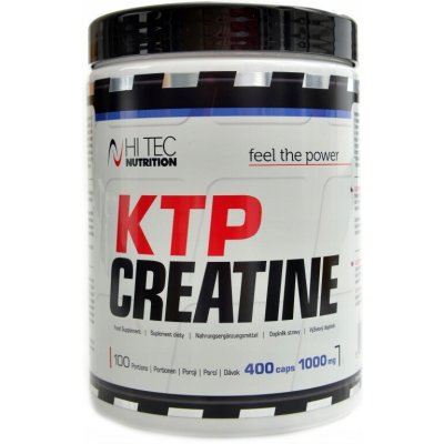HiTec KTP Creatine 400 kapslí – Zboží Mobilmania