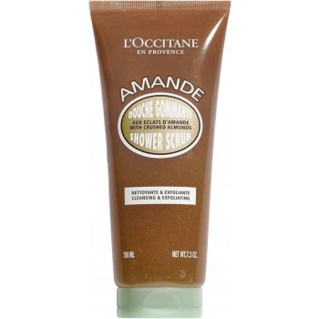 L'Occitane Amande sprchový peeling mandle 200 ml