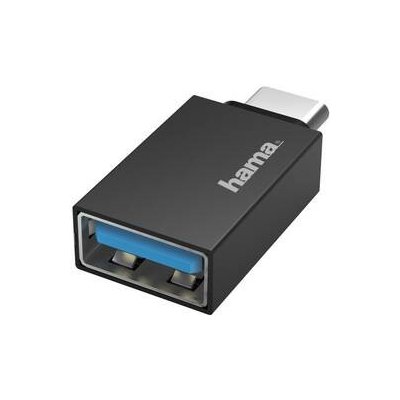 Redukce Hama USB-C/USB-A (OTG) - černá – Zboží Mobilmania