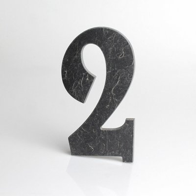 Domovní číslo popisné Břidlice BELWE - č. 2 – Zboží Mobilmania