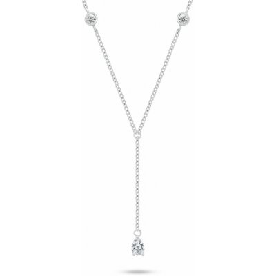 Brilio Silver Elegantní stříbrný náhrdelník NCL179W – Zboží Dáma
