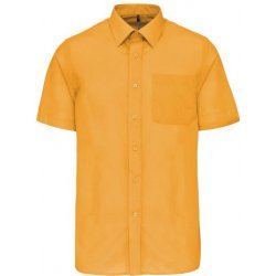Kariban pánská košile krátký rukáv 1TE-K551-yellow