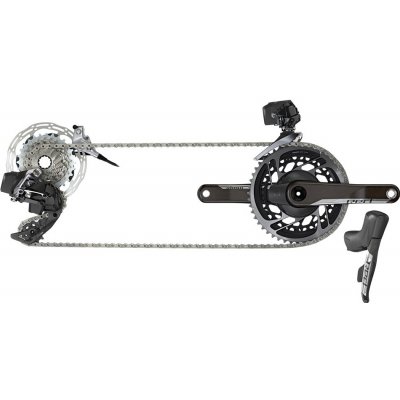 Sram Red eTap AXS HRD 2x12 kotouče CenterLoc – Zboží Mobilmania